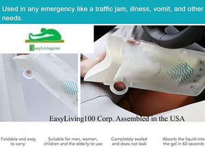Disposable urinal, Urine collector, Urine bag, Urinal bag, Urine catheter, Urinary catheter, Urinary leg bag