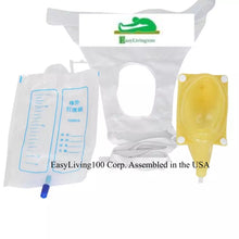 Load image into Gallery viewer, Disposable urinal, Urine collector, Urine bag, Urinal bag, Urine catheter, Urinary catheter, Urinary leg bag

